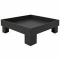 Gusseisen Feuerschale Schwarz 70cm für Garten