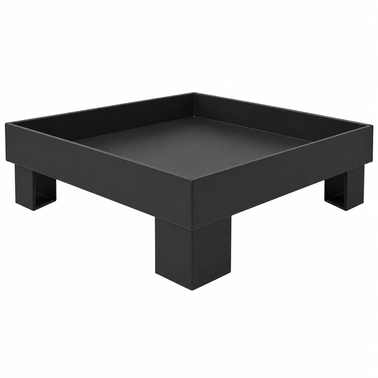 Gusseisen Feuerschale Schwarz 70cm für Garten