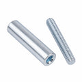 Ersatzteile Set für Bettgestell mit Kupplungsmutter und Gewindestange, kompatibel mit IKEA 106986 und 100013, 4er Pack